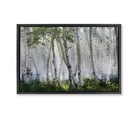 Stupell Industries Up In The Clouds Black Framed Floater Canvas Wall Art design by Mike Jones, 17 x 25
