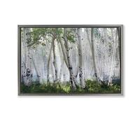 Stupell Industries Up In The Clouds Gray Framed Floater Canvas Wall Art design by Mike Jones, 17 x 25
