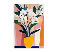 Stupell Industries Yellow Vase Of Tall Flowers Wall Plaque Art, design by Creative Studio, 15 x 10