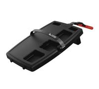 STUPID Car Tray - Classic Car Tray - Ultimate Car Organizer & Mobile Office - Includes 2 Elastic Straps - Quick-Release Seat Anchor - Midnight Mayhem