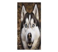Stupid Husky Dog Microfiber Sand Free Towels Large Quick-Dry. Beach Towel for Swimming Pool Camping Beach .Beach Accessories， They Are Essential Accessories for Adults, Women, And Men, Vacation Gift