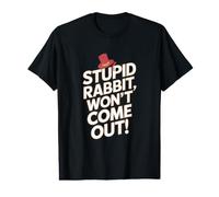 Stupid Rabbit Funny Magician Value Graphic T-Shirt