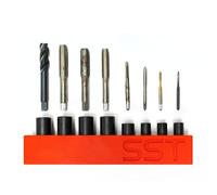 Stupid Simple Tools 8-Piece Tap Socket Adapter Set | Compatible with All M.C.T.I. Taps Up To 1/2" (Number and Fractional)