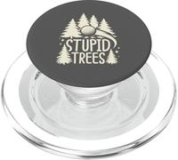 Stupid Trees Golf Ball Funny Golfer Humor PopSockets PopGrip for MagSafe