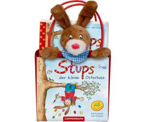 Stups, der kleine Osterhase. Geschenkset: Buch mit Plüschfigur
