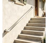 Sturdy 2.5m Indoor/Outdoor Adjustable Safe Railing WallMounted Antislip Support for Safety Perfect for Homes and Gardens Lengths from 1m to 6m