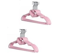 Sturdy 20 Pieces Hangers, Cute Heart Shaped Abs Clothes Hangers, Space Saving Durable & Slim Rack with Rotated 360° Metal Hook Durable/C