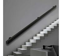 Sturdy 250cm Stair il Wall-Mounted Indoor/Outdoor Railing Safety Grip for Steps Adjustable 1-6 Meter Length Easy Installation Bracket Included