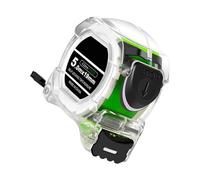 Sturdy 3/5/7.5/10m Clear Auto Locking Tape Measure Perfect for Craft Enthusiasts and Professional Builders Indoor Design Measuring Tool