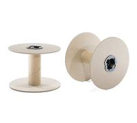 Sturdy 3.5 Inch Cardboard Spool - Spool Kit - for Craft Rope, Cord, Thread, Wire, and Chain (5 Pack)