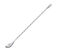 Sturdy 304 Stainless Steel Cocktails Spoon Double Ended Mixing Tool Polished Finish for Professional and Home Bartending Food Grade Stainless Steel Stir Spoon