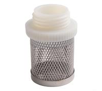 Sturdy 34 Pump Rain Hose Filter Stainless Steel Suction Strainer for Water Conservation (1/2inch)