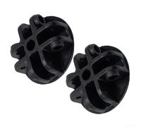 Sturdy 4-Way Centre Connector Bracket Plastic for Gazebo Roof Support Black Garden Canopy Connector Joint Block Easy Installation Replacement Parts Accessory(2pcs)