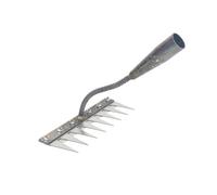 Sturdy 5 Tines Weeding Rakes Ergonomic Handle Rakes for Home Gardeners and Small Farm Owners Easy to Store and Carry Garden Hand Tool