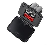 Sturdy 50A Connector Mounting Panel Quick Connect Modular Design for Enhanced Power Transfer Efficiency in Diverse Settings (1PCS)