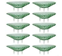 Sturdy 510PCS Plant Supports with 3 Legs for Strawberries, Tomatoes, and More (Green S 10pcs)