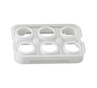 Sturdy 6 Cavity Easter Eggs Display Tray Space Saving Container for Home Kitchen and Party Use Safe Kitchen Mold