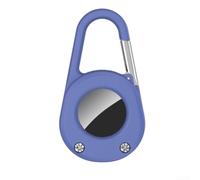 Sturdy ABS Keychain Enclosure For AirTag 2 Supporting IPX8 Waterproof Performance And Drop Protection During Frequent Movement(Blue)