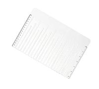 Sturdy Acrylic Fabric Ruler for Cutting and Drawing Ideal for Home Sewing Florals Pattern Transfer Tool Pattern Ruler