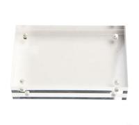 Sturdy Acrylic Picture Frame with Magnetic Hold, 10mm Thickness, Great for Showcasing Your Favorite Memories (6 x 9cm)