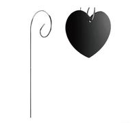 Sturdy Acrylic Plant Labels Paired with Secure Poles for Flower Bed Herb Row and Container Gardening (Style F)