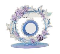 Sturdy Acrylics Jewelry Display Rack for Pins and Badges Rotating Designs with Multiple Layers Home Use Craft Pin Rack