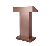 Sturdy Adjustable Podium for Reading & Laptops - Portable Stainless Steel Stand Perfect for Office, School, Church, & Public Speaking - Height Adjustable Design