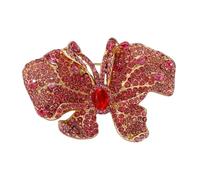 Sturdy Alloy Butterfly Brooch Artistic Design Long Lasting Shines Fade Resistant Daily Wear Lapel Pin Accessory Fashion Pin