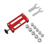 Sturdy Aluminum Alloy Drill Guide Positioning Tool for Easy and Precise Hole Placement in Various Size Aluminum Alloy Hole Locator