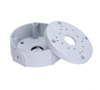 Sturdy Aluminum Alloy Junction Box for IP Cameras, Ensures Weather Resistance and Safe Cable Management
