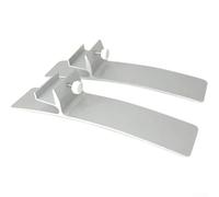 Sturdy Aluminum For Infrared Heater Stand with Integrated Feet for Heating Panel Support and Directional Heat Optimization (Silver)