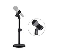 Sturdy Aluminum Mic Stand with Weighted Base and Flexible Boom Arm for Studio and Home Use Professional Microphone Holder