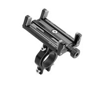 Sturdy Aluminum Motorcycles Phones Bracket Adjustable Angles Simple Installs for Horizontal or Vertical Screen Positioning Shockproof Aluminum Bike Phone Holder Rotatable Motorcycle Cell Phone Stand