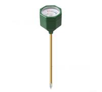 Sturdy Analog Soil Moisture and pH Meter for Gardeners, Farmers, Landscapers, and Botanical Applications (Humidity Green Model)