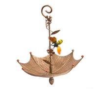Sturdy and Attractive Metal Bird Feeder for Creating a Beautiful Bird Watching Experience (bee)