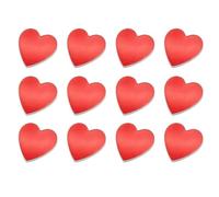 Sturdy and Beautiful Heart Shaped Brooch for Clothing Decoration in Gold or Silver Finish Love Badge Couple Pins