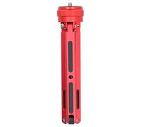 Sturdy and Durable 1/4in Tripod Convenient Aluminium Alloy Tripod Compact and Portable Travel for Home(red)