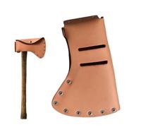 Sturdy Axe Holster - Leather Belt Loop for Axe, Adjustable Belt Hammer Holder | Portable Garden Shovel Holster, Belt Hook for Hammer, Co
