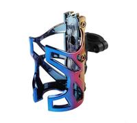 Sturdy Bike Cup Holder for Handlebars - Adjustable Water Bottle Cage with Phone Mount - 360 Degree Rotation Drink Holder for Motorcycles, Pushchairs, Walkers - Fit(blue)