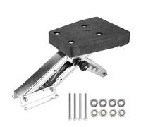 Sturdy Boat Motor Stand Bracket, Boat Motor Stand Auxiliary Bracket Easily Lift 2Stroke Outboard Engine 304 Stainless Steel 110 Lbs Load Stainless Steel