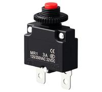Sturdy Brass Materials Overcurrent Switches Providing Fast Reaction Easy Installion For Electronic Devices Tool Switches
