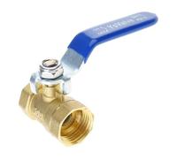 Sturdy Brass Pipe Round Valves 3/4 Inch BSPDN20 Home Accessory Convenient for Home and Garden Supplies Daily Use Brass Pipe Fitting