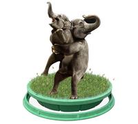 Sturdy Built in Grass Manhole Cover, Embedded Manhole Cover and e for Garden/Yard/Pavement, Removable Hidden Basin Cover/Inspect Covers(Inner dia-35.4"/90cm)