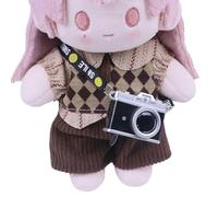 Sturdy Camera Key Chain with LED Lights Sound Effects 38cm Rope Decoration Kids Friendly Key Ring, フリーサイズ