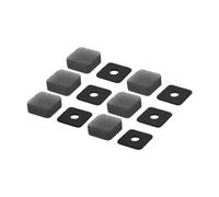 Sturdy Camera Windproof Sleeve 6-Pack Black Sponge