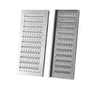 Sturdy Catch Basin Drain Grate 304Thickened Stainless Steel Channel Drain Grate For Sidewalk/Driveway/Pool Sides/Garden/Kitchen/Yard/Garage(8 piece,W 40cm(15.7 in))