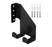 Sturdy Chainsaw Rack for Optimizing Space and Keeping Your Garage Orderly (Black)