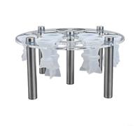 Sturdy Chess Piece Holder for DIY Casting, 16 Separate Holes for Individual Storage (With Molds)