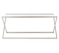 Sturdy Constructed Coffee Table, Versatile Table For Livingroom, Functional Decorative Table, Versatile Table Premier Housewares Clear One Size