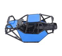 Sturdy Construction Remote Control Crawler Body Plastic Rc Roll Car Model Accessories For Axial Sc Blue Which Suitable Axial For Sc Clim (Blue)